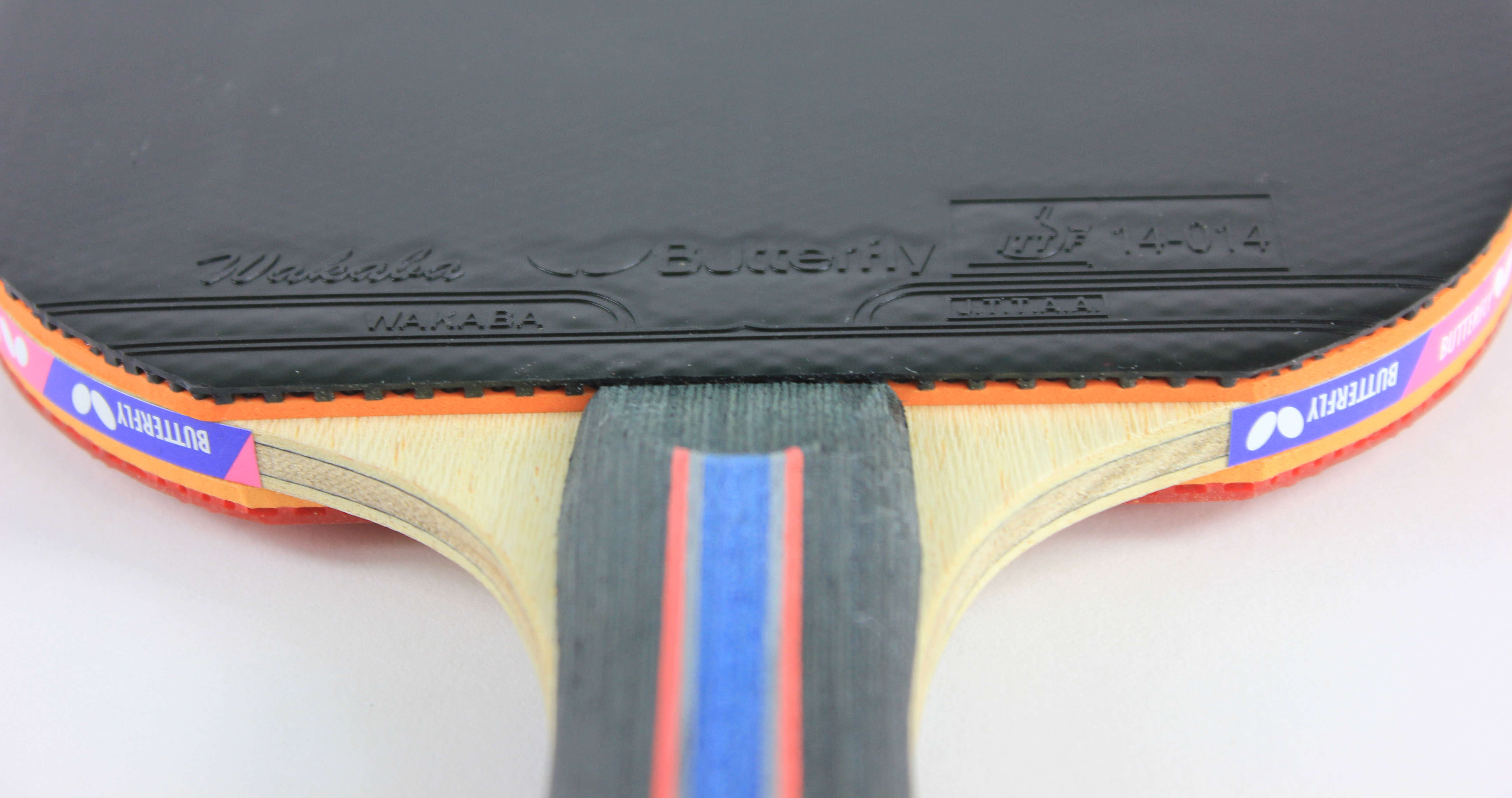 Butterfly 702 Table Tennis Racket Set - 1 Paddle – 1 Case - Gift Box - ITTF Approved – Carbon Power