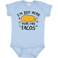 thumbnail image 3 of Inktastic I'm Just Here for the Tacos Cinco De Mayo Boys or Girls Baby Bodysuit, 3 of 5