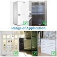 thumbnail image 2 of Fridge Lock with 8 Key - 4 Pieces - Child Safety Cabinet Lock for Kitchen Appliance and Furniture, 2 of 3