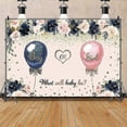 thumbnail image 1 of Gender Reveal Backdrop Watercolor Blue Pink Banner Boy or Girl What Will Baby Be Gender Reveal Decoration Twinkle Little Star Gender Reveal Phot, 1 of 5