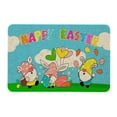 thumbnail image 2 of Fiudx Tapete de Pascua, Diseño Colorido de Lana Sintética, Antideslizante, Suave y Cómodo, Ideal para Decorar El Hogar, Versátil Durante Todo El Año y Perfecto para Cualquier Espacio., 2 of 6