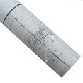 thumbnail image 4 of Rewera 45 cm x 12 m Papel Pintado Autoadhesivo para el Hogar Fondo Impermeable Engrosado Etiqueta de la Pared para Dormitorio Dormitorio Gris Lago Verde Grano de Madera, 4 of 8