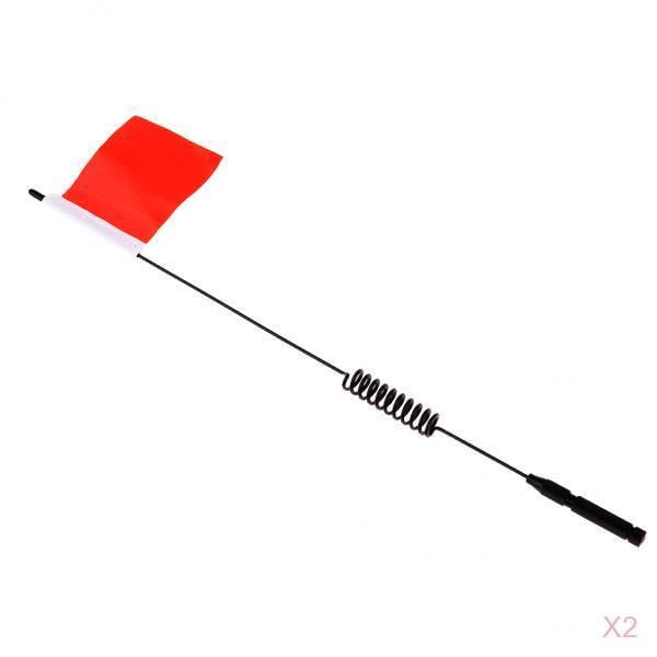 11 "Antena Para 1:10 Escala RC Rock Crawler - Paquete De Decoración De Zulema RC Crawler Car Decor