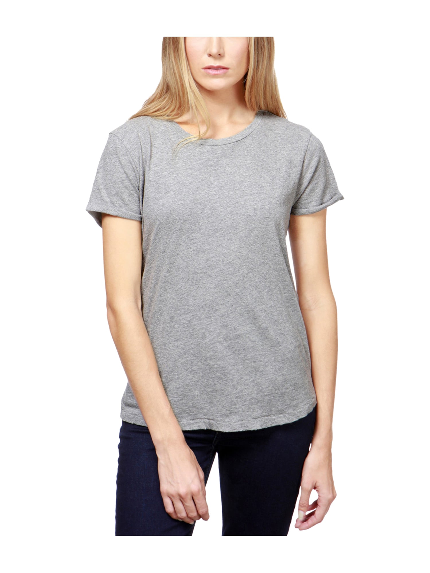 Lucky Brand - Lucky Brand Womens Textured Basic T-Shirt - Walmart.com ...
