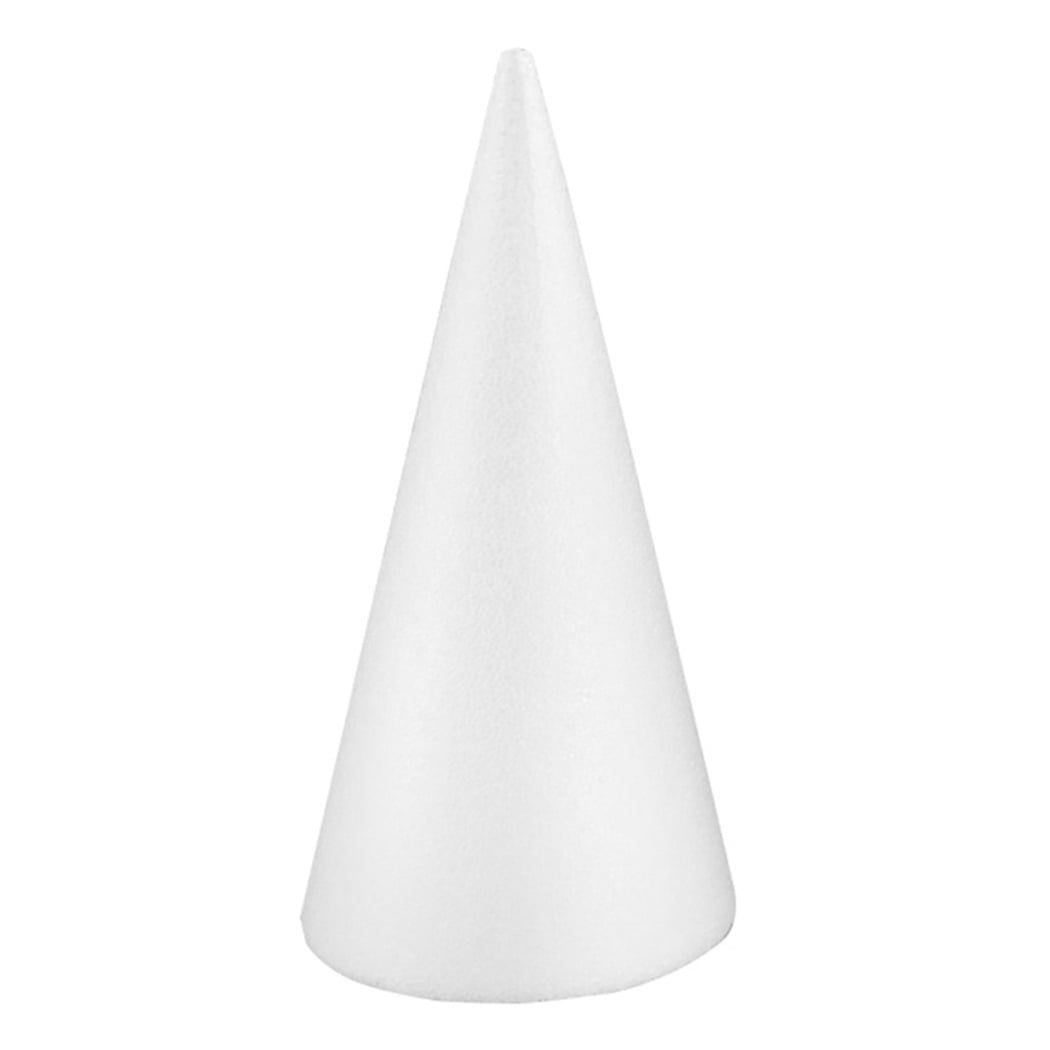 Foam Cone DIY Multiuse Blank Cake Dummy Christmas Tree Cone Craft Cone