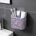 thumbnail image 4 of EXHUMKY Organizador Para Con Soporte De Adhesivo Y Rhinestones En Color Violeta, 4 of 6