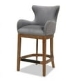 thumbnail image 2 of Home Square 26" Counter Height Barstool in Classic Gray - Set of 3, 2 of 11