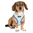 thumbnail image 3 of Puppia Spring and Summer Fashion Over-The-Head Dog Harness, Blue_Florian, Small, 3 of 4