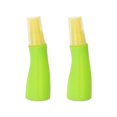 thumbnail image 1 of 2uds Silicona Aceite Botella Cepillo, Rellenable Calor-Resistente Cocina Hilvanado Aceite Herramienta con Tapa para Barbacoa Cocinar Hornear, Amarillo+Verde Unique Bargains cepillos para asar a la parrilla, 1 of 7