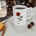 thumbnail image 4 of Birth Flower Mug, June, Rose, 4 of 4