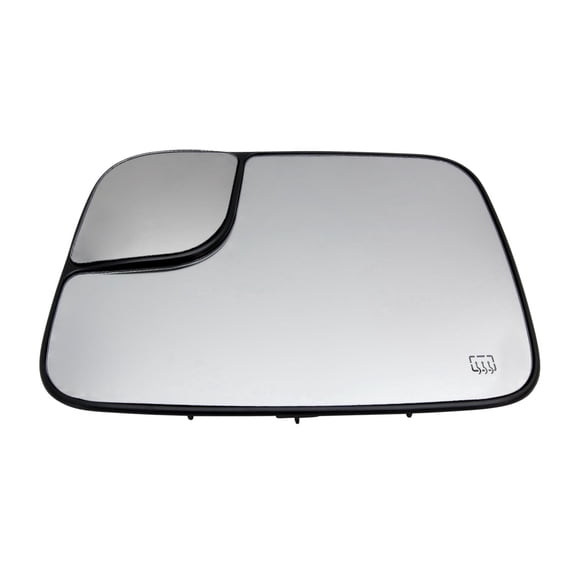 Rugged TUFF Driver Side Mirror Glass Replacement for 2002-2005 Dodge RAM 1500, 2500, 3500 (Heated Defrost)