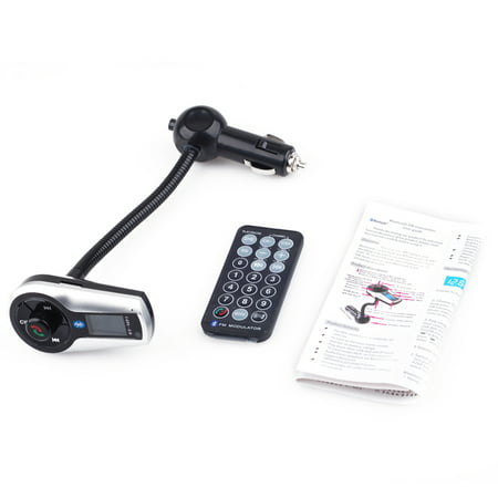 Wireless Bluetooth MP3 Player LCD FM Transmitter Hands-free Car Kit Charger for iPhone 5S 5