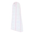 thumbnail image 1 of Funda para vestido de novia largo, transpirable y portátil. Rosa Blanco, 1 of 9