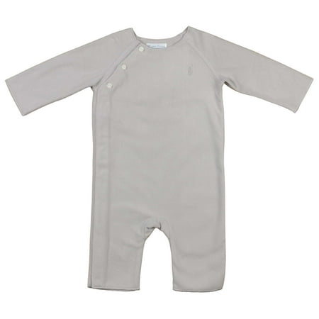 RL Infant Boy's (0M-24M) Lux Micro Long Sleeve Body Suit
