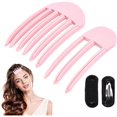thumbnail image 1 of wonim44 2Pcs Wind Shaping Styling Comb for Fluffy Bangs, Volumizing Hair Clips No-Trace Hair Root Lifting Clips, Easy High Crown Volume Comb for Men and Women Quick Hair Styling Tools, 1 of 1