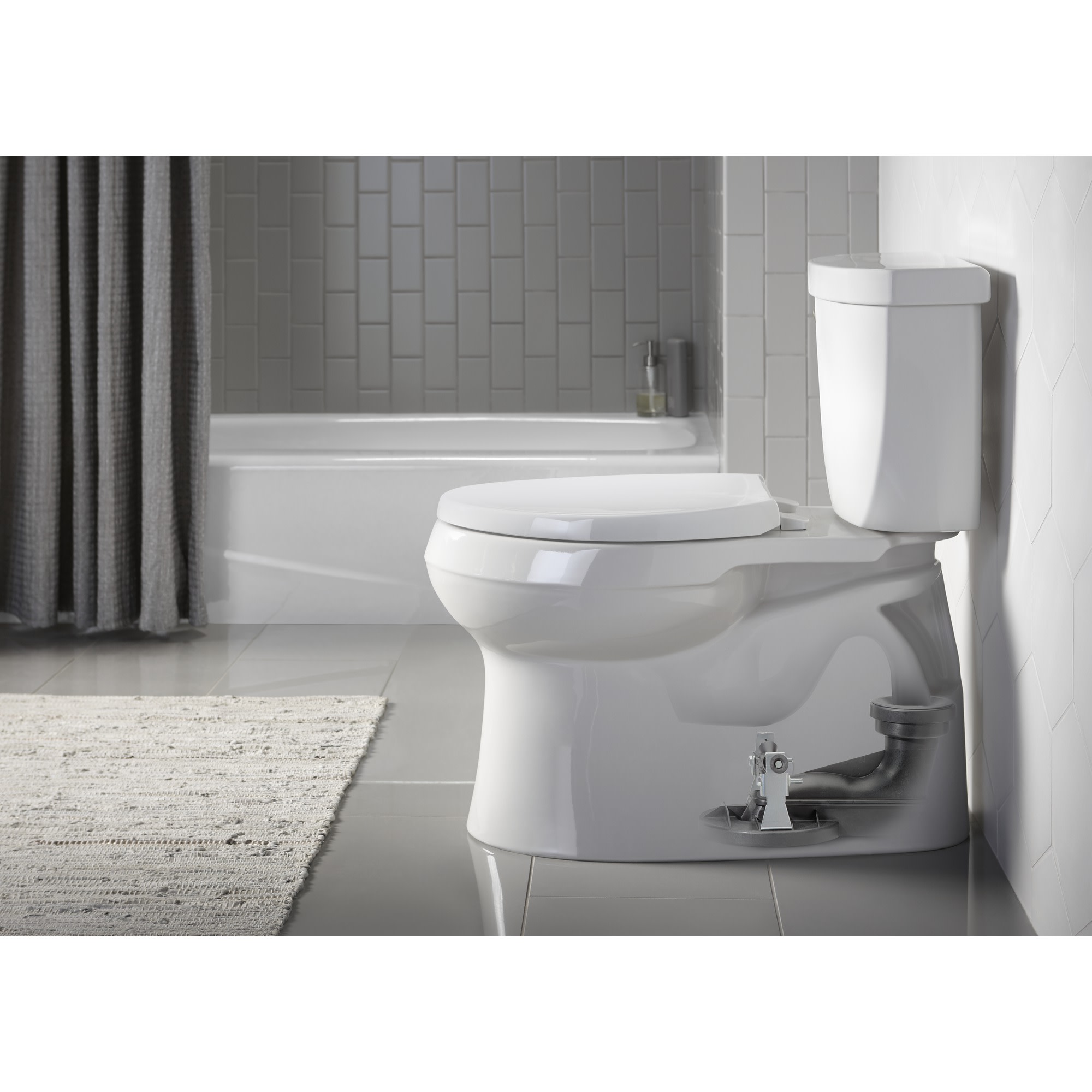Kohler K5309 Cimarron Skirted Comfort Height Elongated Toilet Bowl
