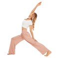 thumbnail image 3 of Women's Wide Leg Casual Loose Pants Yoga Sweatpants Comfy High Waisted Pajama Flowy Pants With Pockets, 3 of 4