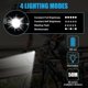 thumbnail image 3 of Led Bike Light, Rechargeable Front And Rear Bike Light, Bike Light Kit Usb Lighting Shockproof Waterproof Headlight Led Bike Lamp, 3 of 5