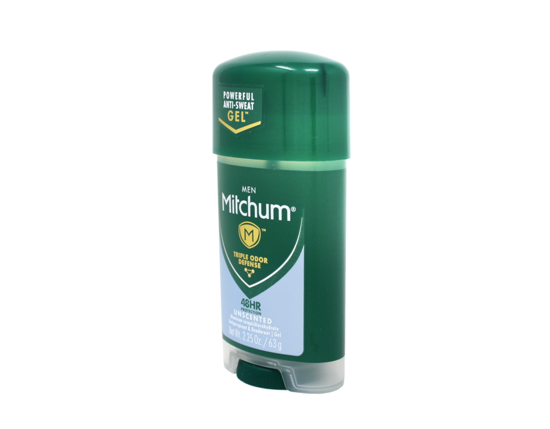 Mitchum Power Gel Anti-Perspirant Deodorant Unscented 2.25 oz (Pack of 4)