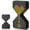black, variant on Digital Hourglass Timer for Kids, EZ-buy 1-30 Minutes Sand Time Can Set Any Minute, A Sensory Toy for Relaxation, DIY Electronic Timer for Kitchen, Room Home Decor (White)