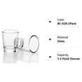 thumbnail image 3 of 2 Pack 1.5 oz Shot Glasses Sets with Heavy Base, Clear Shot Glass, 3 of 8