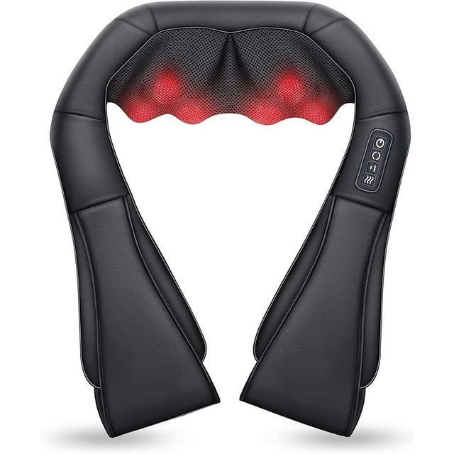 Masajeador de cuello y hombros COMFIER Shiatsu w/ Heat Black