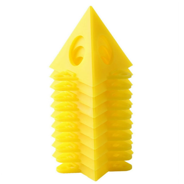 10pcs Pyramid Stands Painter's Painting Stands,Mini Cone Paint Stands for Canvas and Door Risers Support,Cabinet Paint Pouring