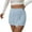 Light Blue, variant on cfhntfmh Skorts for Women Trendy High Waist Yoga Shorts Athletic Skirt Shorts Butt Lifting Workout Skort Summer Tennis Skorts