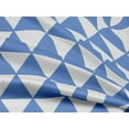 thumbnail image 4 of oneOone Rayon Light Blue Fabric Triangle Dress Material Fabric Print Fabric By The Yard 56 Inch Wide - QB, 4 of 5