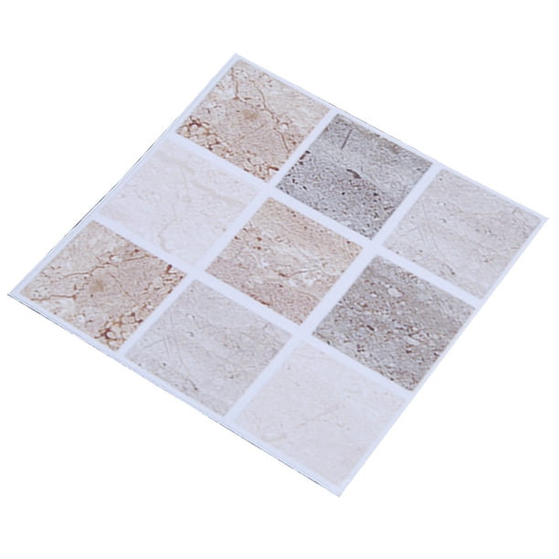 Adhesivo para azulejos ANGGREK PVC Papel Tapiz Extraíble 10 cm x 10 cm
