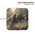 thumbnail image 2 of Naloa Jungle Dinosaur Coasters for Set of 4 - PU Leather Coasters, Coasters for Table Cup Tea Coffee Beer, Decorative for Kitchen Homedecor (Round), 2 of 6