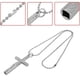 thumbnail image 3 of Collar con colgante de llave de tambor y cadena, accesorio para instrumentos de plata, 3 of 9
