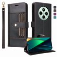 thumbnail image 1 of FOXDOCK Funda tipo Cartera para Xiaomi Redmi 14C – Cubierta de Cuero PU con Múltiples Ranuras, Bolsillo para Efectivo y Correa de Muñeca, 1 of 6