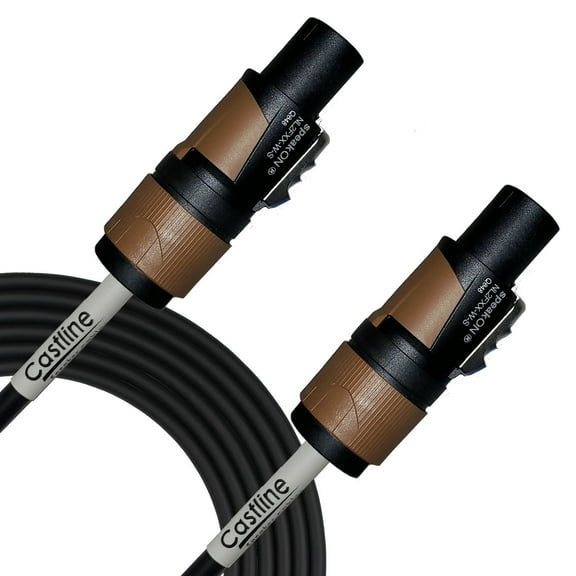 25 Castline Gold 2 pole Neutrik SpeakON Speaker Cable Mogami 3082