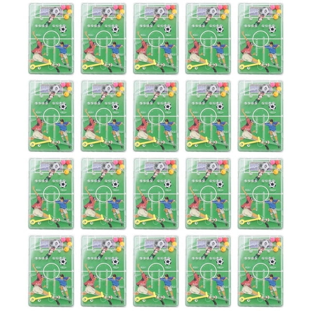 20 Piezas de Recuerdos de Fiesta de Fútbol, Juego de Laberinto, Decoración de Fiesta de Cumpleaños con Tema de Fútbol para Niños, Suministros de Juguetes de Regalo para Niños