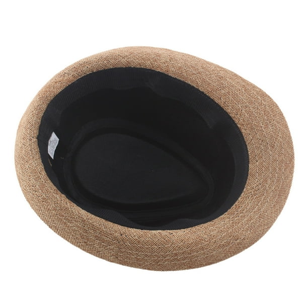 Meitianfacai Straw Hat for Women Men Packable Short Brim Roll Up