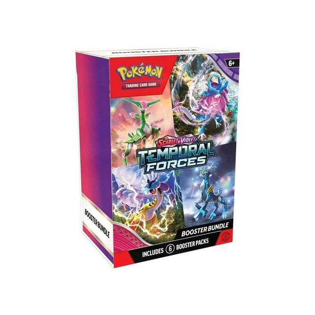 Cartas Pokemon TCG Booster Bundle Temporal Forces Inglés