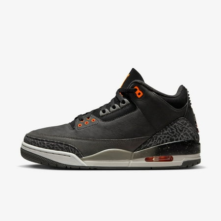 Air Jordan 3 CT8532-080 Fear Pack Men's Black Basketball Shoes Size US 11 D268