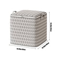 thumbnail image 2 of Clearance Under $5! InsCrazy Storage Bins with Lids Non-woven Zipper With Handles Oversized Moving Packing Bag Large-capacity Clothes Comforter Blankets and Pillows Storage Bags on Clearance, 2 of 8