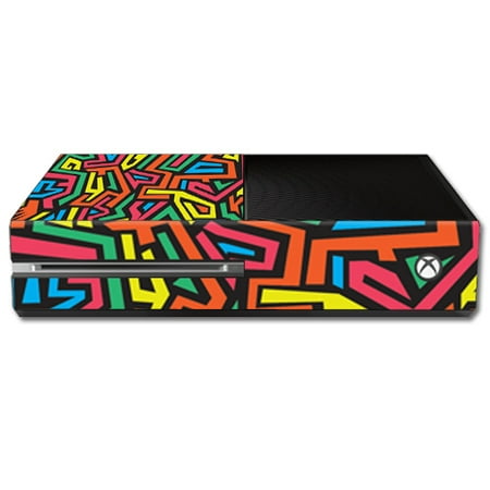 MightySkins Protective Vinyl Skin Decal for Microsoft Xbox One Console Case wrap cover sticker skins Hyper