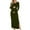Army Green, variant on Women's Maternity Dress Long Sleeve Split Ruched Pregnancy Clothes