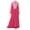 Hot Pink, variant on 2026 ! under $5 asdoklhq Womens Plus Size Dresses,Women Muslim Dress Kaftan Arab Jilbab Abaya Islamic Lace Stitching Maxi Dress