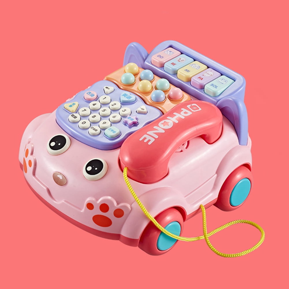 Kids Simulation Telephone Toy Children Electric Music Phone Pretend
