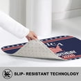 thumbnail image 2 of USA 250th Anniversary Bathroom Mat, America 1776-2026 Independence Day Patriotic Decorative Rug, 250 Years Birthday Nonslip Washable Absorbent Mat for Bathroom, Kitchen, Living Room,Terrace, 2 of 7