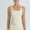 White, variant on Dianli Round‑Neck Padded Sports Camisole Seamless Supportive Lined Tank Top Quick‑Dry Breathable Fabric Workout Lounge Layering Top For Yoga Gym And Daily Wear White M