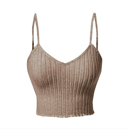 Womens Modal Shirt Sleeveless Built-in Bra Padded Camisole Cotton Yoga Tank Tops for Women Basic Layer Undershirt