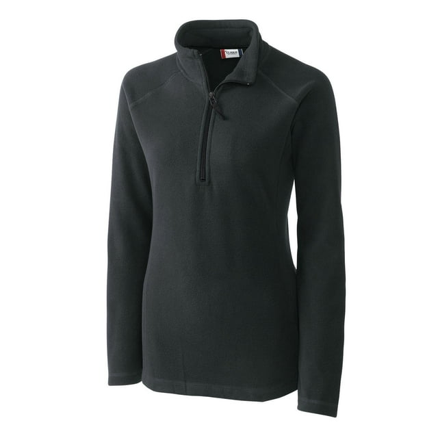Clique Summit Veste en Micro-Polaire Demi-Zip pour Femme