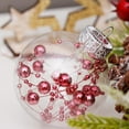 thumbnail image 2 of Topumt 20pcs Shatterproof Clear Plastic Christmas Ball Ornaments Decorative w/Stuffed, 2 of 6