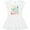 AA-White, variant on Inktastic Nanny and Poppy Love Me Grandkid Girls Baby Dress