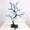 Blue, variant on Lighted Rose Bonsai Tree Lamp, LED Romantic Glowing Rose Tabletop Light, Decorative Desktop Ornament for Home Office Party, Perfect Festival Gift